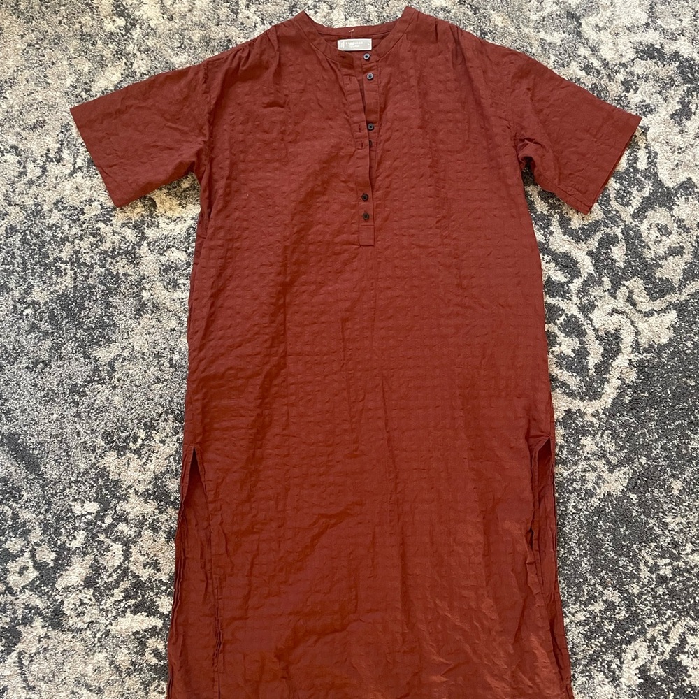 Everlane midi/maxi organic cotton dress